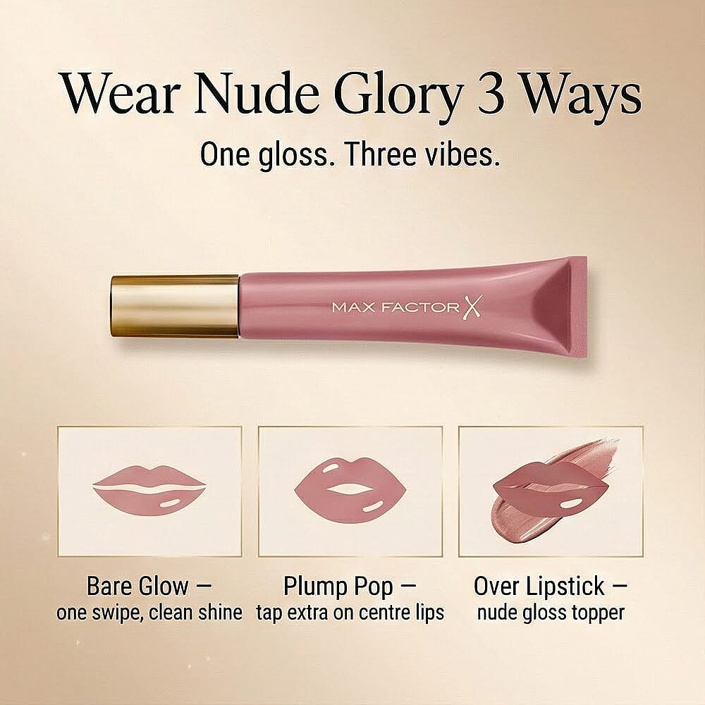 Max Factor Lip Cushion Gloss Nude Glory