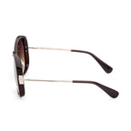 Max Mara Havana Round Sunglasses - Brown