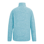 Regatta Womens Marl Knit Full-Zip Fleece (Size 12) - Blue