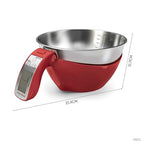 Morphy Richards Equip 3 in 1 Digital Jug Scales (Requires 2xAAA Batteries, Not Inc.) - Red