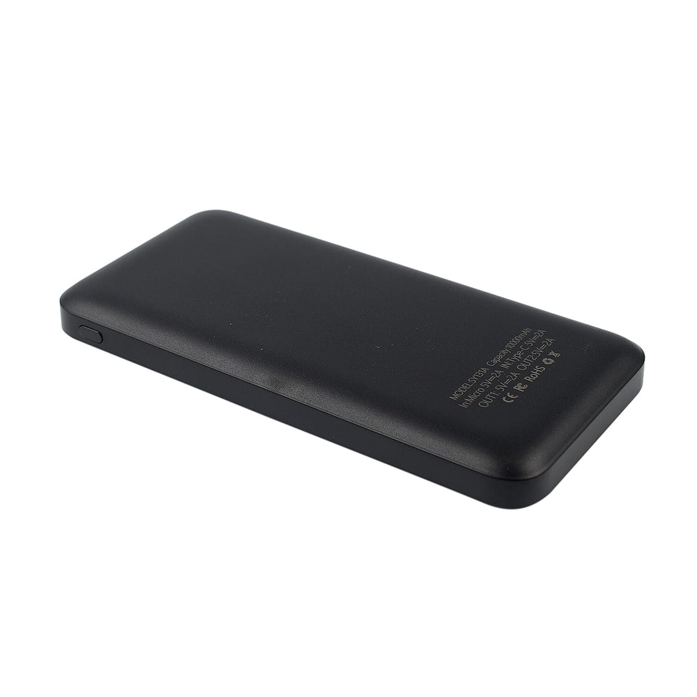 Mega Closeout Buy - 10000 mAh Powerbank - Black