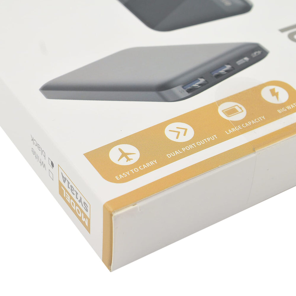 Mega Closeout Buy - 10000 mAh Powerbank - Black