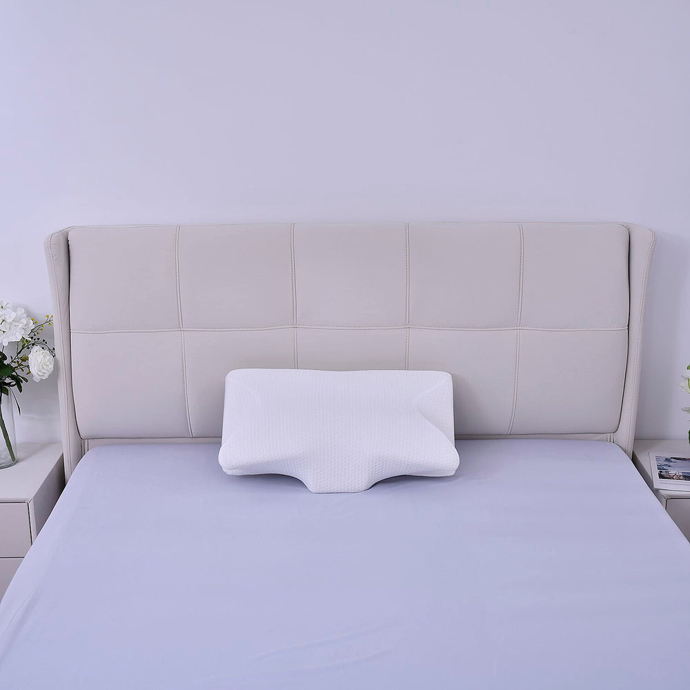 Memory Foam Anti Snore Pillow (Size 59x34x12 Cm)