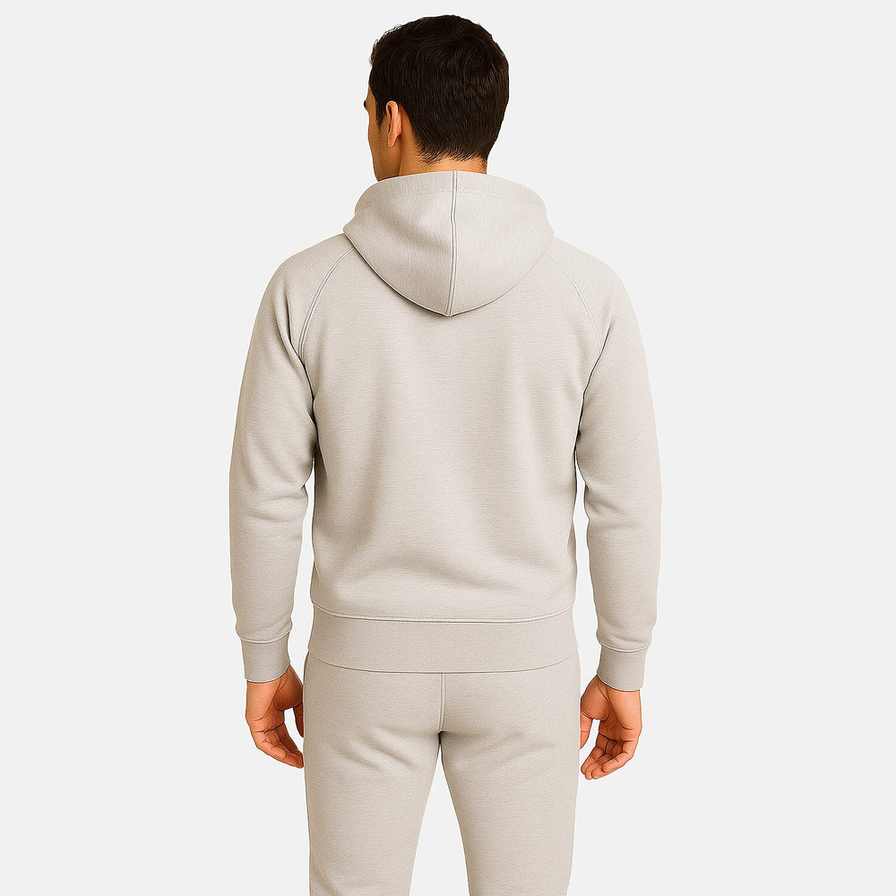 Cotton Patterned Loungwear  - Grey & Grey