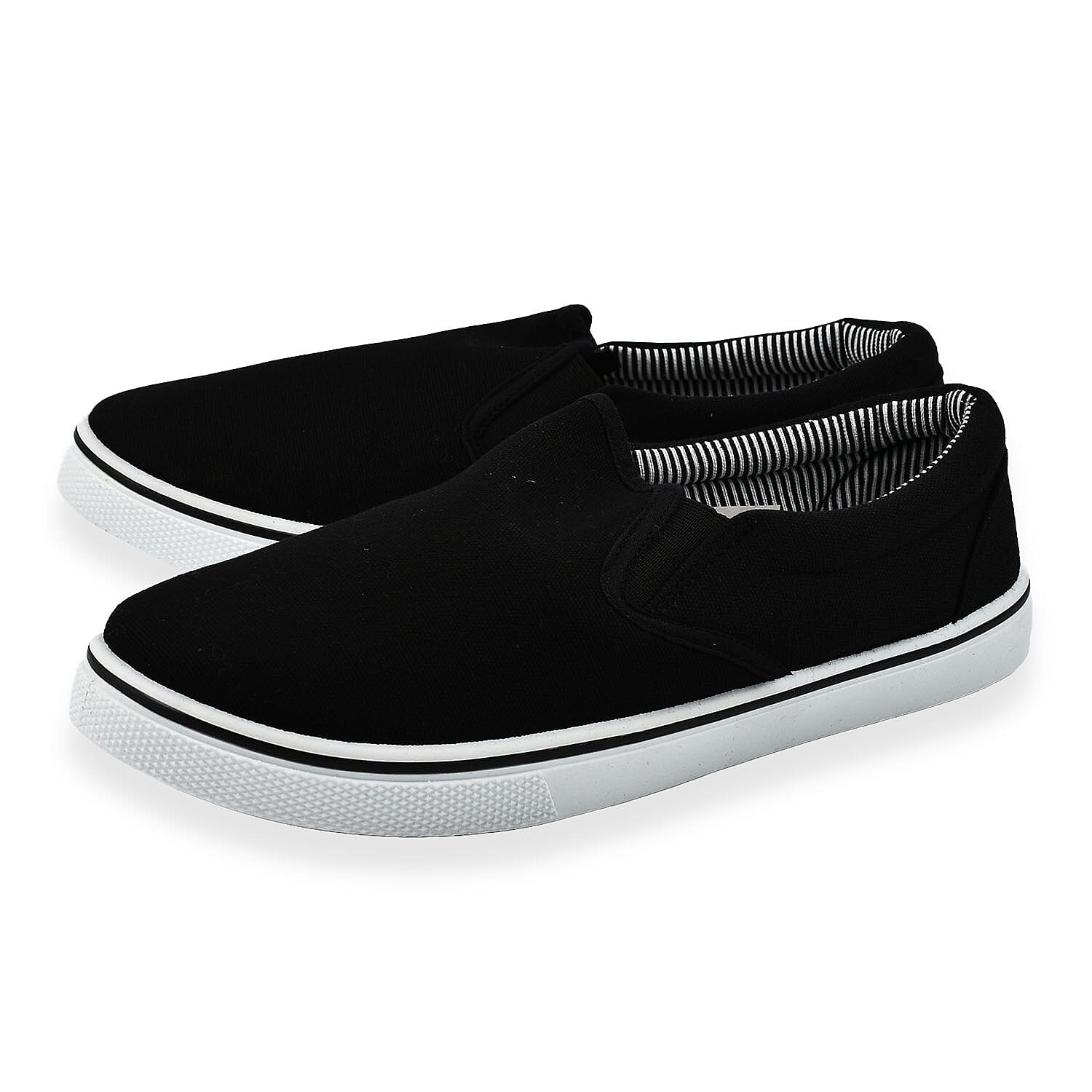 Mens Shoe (Size 7) - Black White