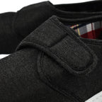 Mens Canvas Kevin Shoes (Size 7) - Charcoal