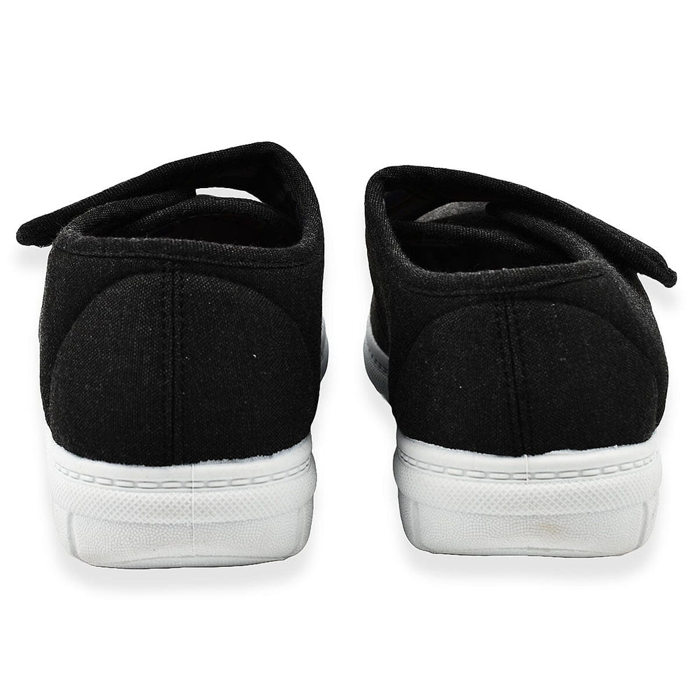 Mens Canvas Kevin Shoes (Size 7) - Charcoal