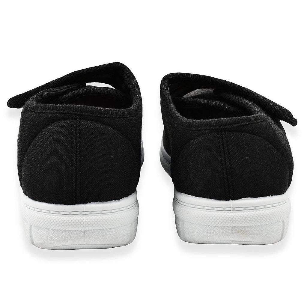 Mens Canvas Kevin Shoes (Size 7) - Charcoal