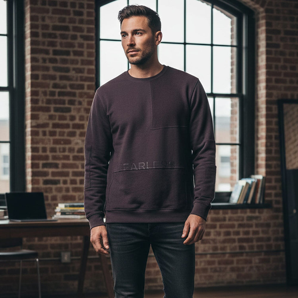 Mens Cotton Sweatshirt (Size - XL) - Charcoal