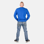 Mens Crew Neck Sweatshirt (Size M) - Blue