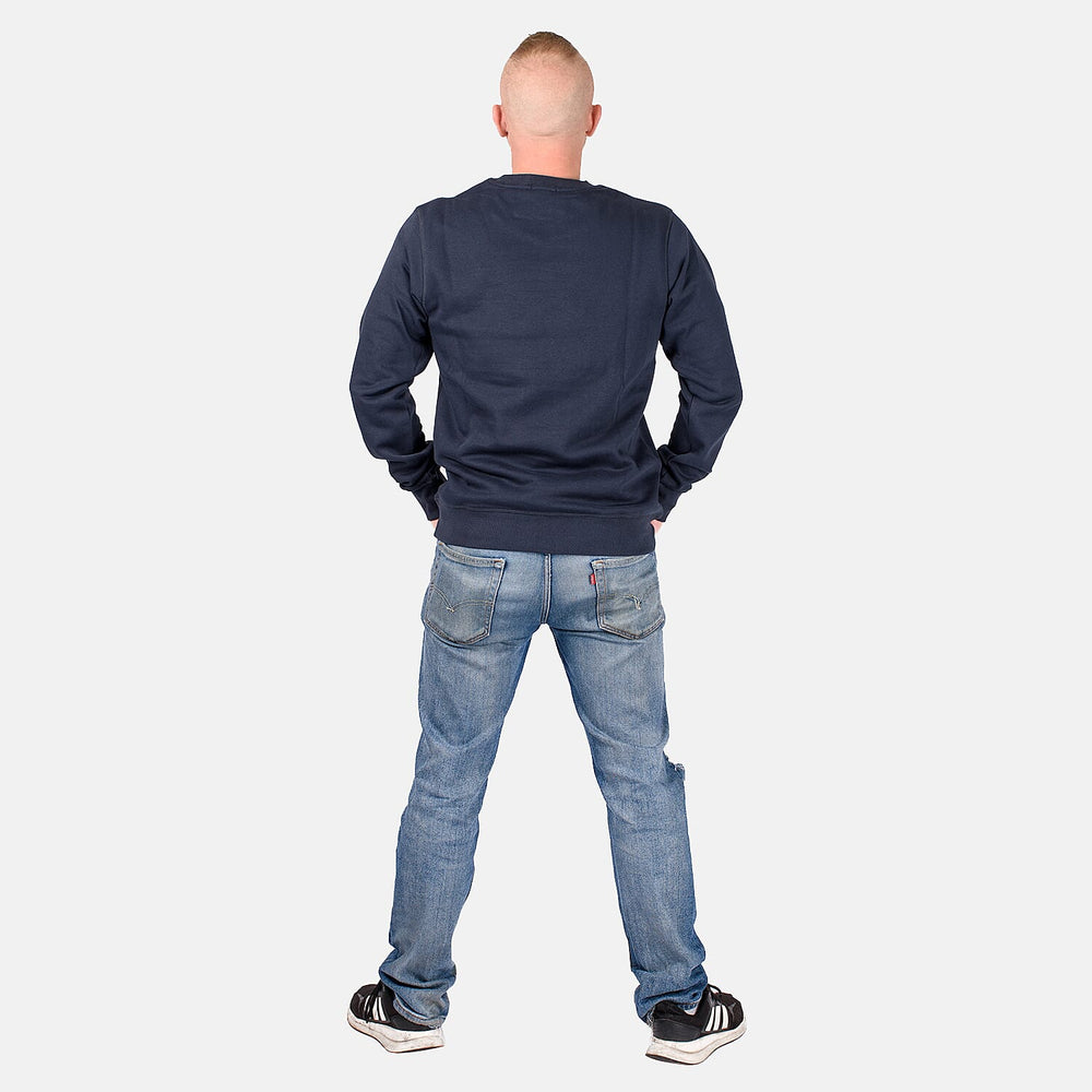 Closeout Deal - Mens Crew Neck Sweatshirt (Size M) - Navy