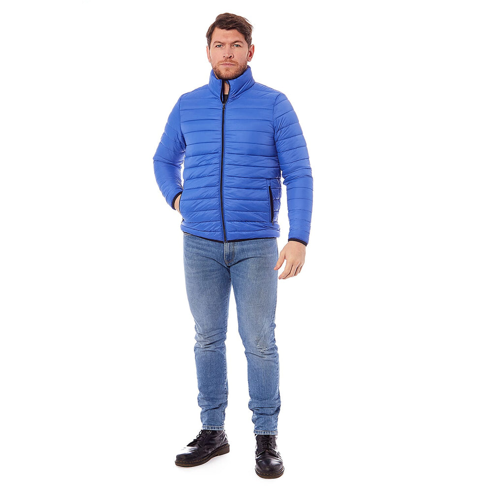 Blue Puffer Jacket - Size XXXL