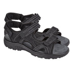 Mens Martin Leather Sandal (Size 41) - Black