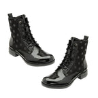 Hawaii Mens Leather Shoes (Size 3) - Black