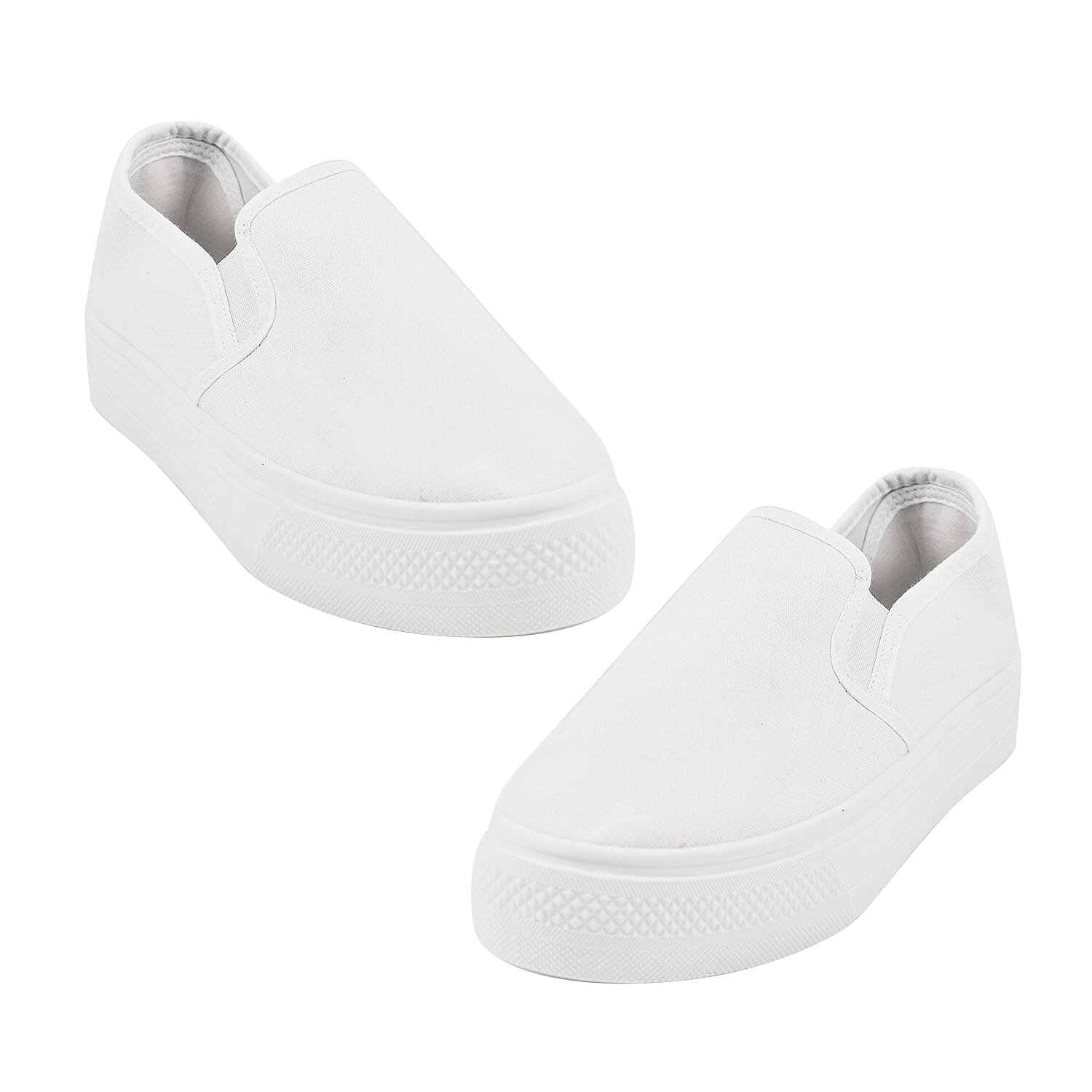 Mens Shoe (Size 4) - White