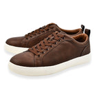 Thomas Mens Blunt Lace-up Trainers (Size 11) - Brown
