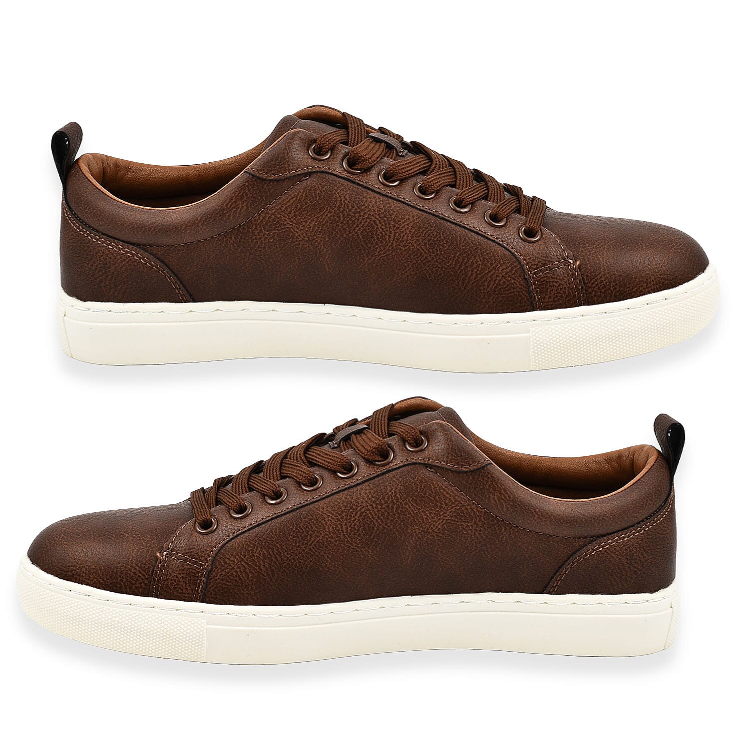 Thomas Mens Blunt Lace-up Trainers (Size 11) - Brown