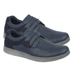 ARNOLD Mens Lightweight 2 Strap Shoes (Size 7) - Navy