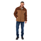 Mens Teddy Fleece Jacket (Size Xxl) - Tan
