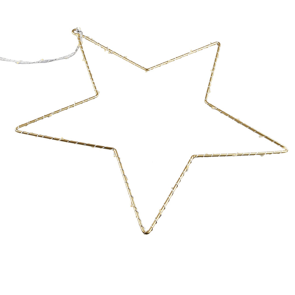 Christmas Decorative - Hanging String Star LED Light