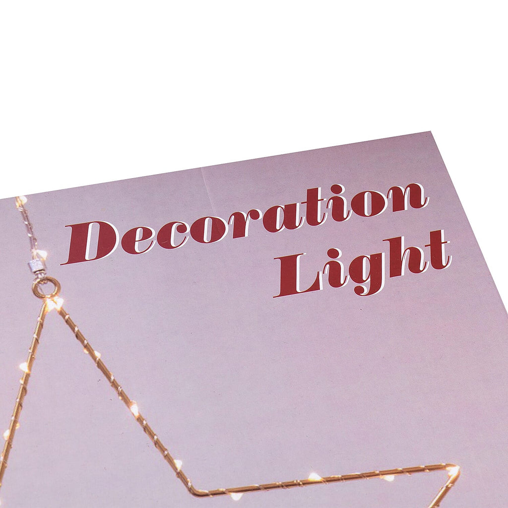 Christmas Decorative - Hanging String Star LED Light