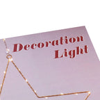 Christmas Decorative - Hanging String Star LED Light