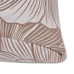 Hush Heaven 3-Piece Printed Duvet Set with Pillow Covers - Storage Bag (Size Double) - Light - Dark Brown
