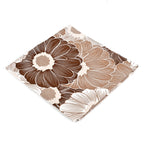 Hush Heaven 3-Piece Printed Duvet Set with Pillow Covers - Storage Bag (Size Double) - Light - Dark Brown