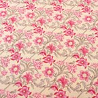 Hush Heaven 3-Piece Printed Duvet Set with Pillow (Size King) - Beige - Pink
