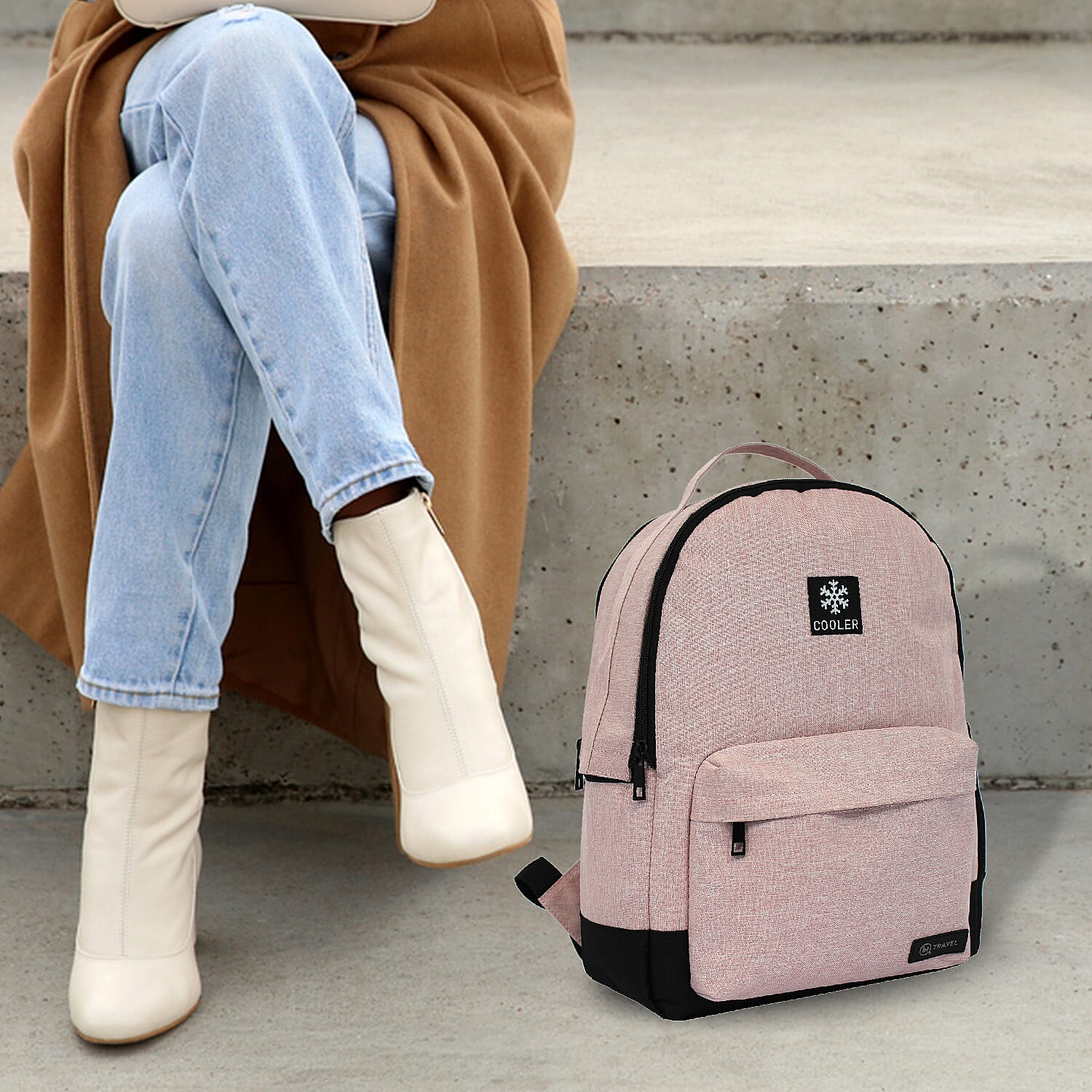 Picnic Cooler Backpack (16 L) - Pink