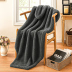 Microfiber Comfort Blanket Single Size (Size 130 x 170 cm) - Grey