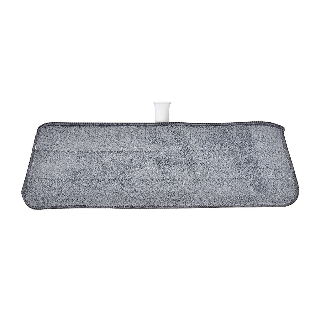 Lightweight Microfibre Spray Mop - Wet and Dry with Extra Wide 360 Degree Rotating Head (Size 63 cm) - White