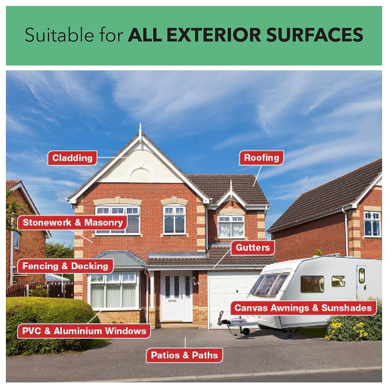 Millwood Path - Patio Mould - Algie Remover 5 Litres