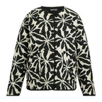 Regatta Womens Floral Quilted Jacket with Water-Repellent Finish and Pockets (Size 20) - Beige