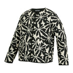 Regatta Womens Floral Quilted Jacket with Water-Repellent Finish and Pockets (Size 20) - Beige