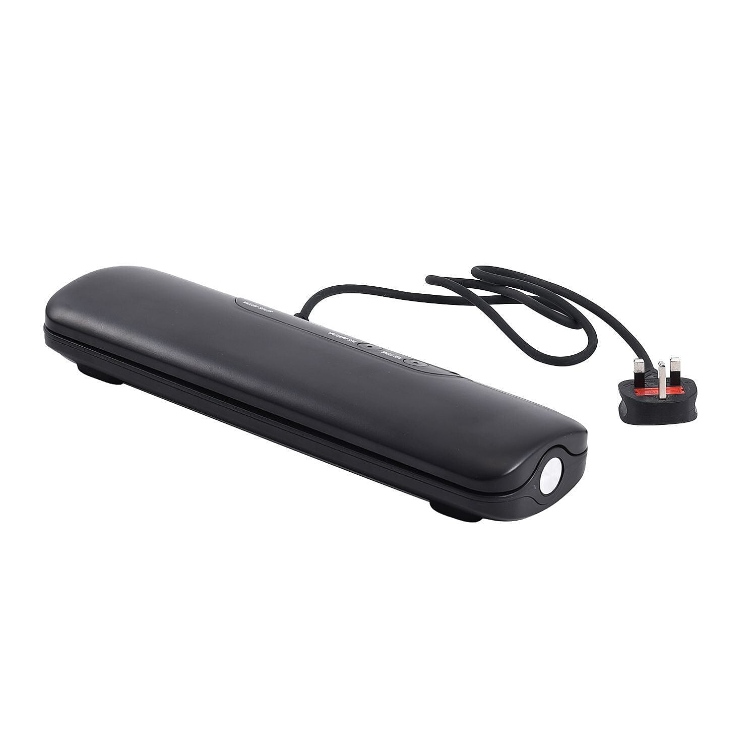Money Saving Homesmart Automatic Vacuum Sealer Machine For Food Preservation with 30 Pcs Vacuum Bags (220-240v) - Black
