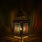 Moroccan Table Lamp (Bulb not included) - 17x17x36 cm