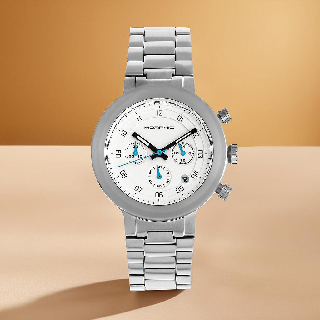 Morphic Japanese Mens Watch in Stainless Steel