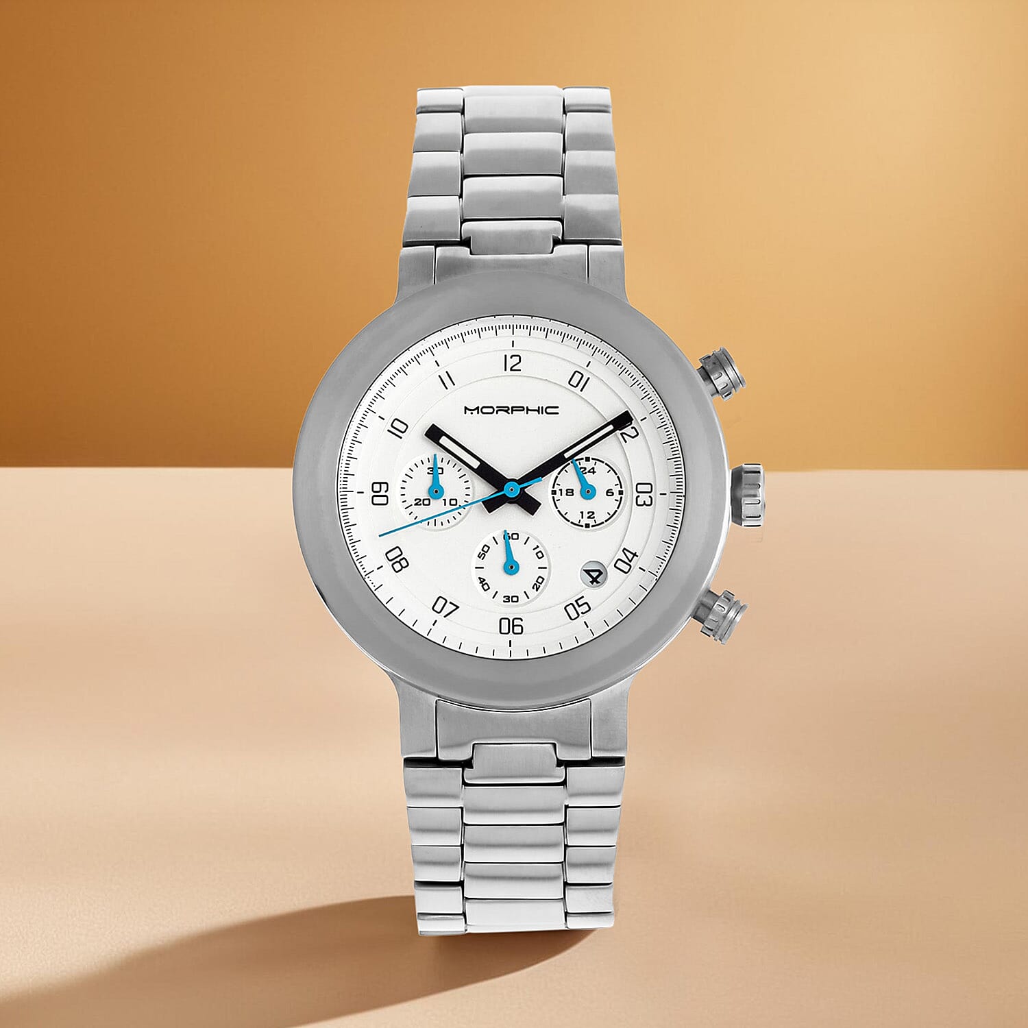 Morphic Japanese Mens Watch in Stainless Steel