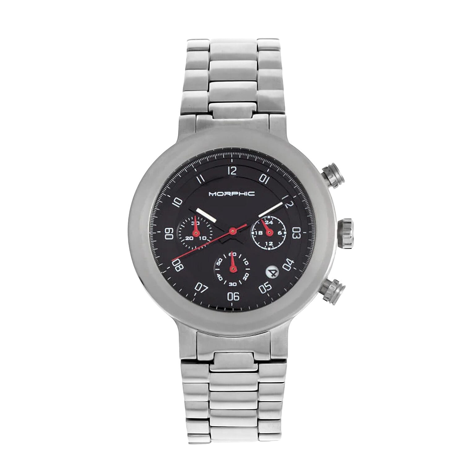Morphic Japanese Mens Watch in Stainless Steel