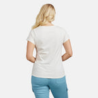 Mudflower Cotton TShirt  - Ivory