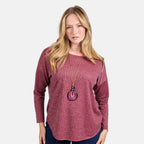 Mudflower Batwing Necklace Top
