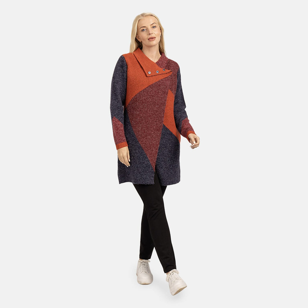 Viscose Coat (Size 1x1 cm) - Red