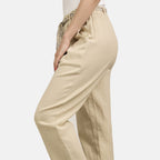 Mudflower Cotton Woven Jean and Pant-Trouser (Size 1x1 cm) - Beige