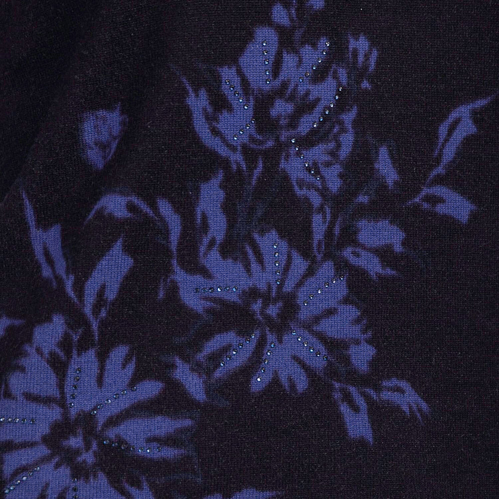 Mudflower Knitted Jumper - Navy