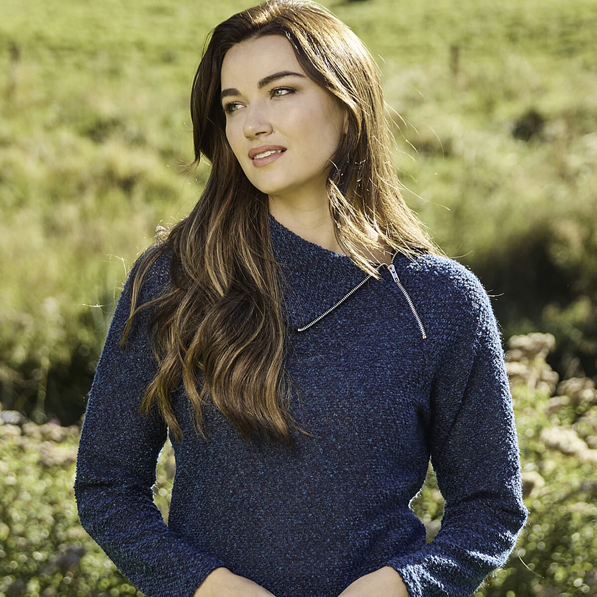 Mudflower Knitted Top - Teal