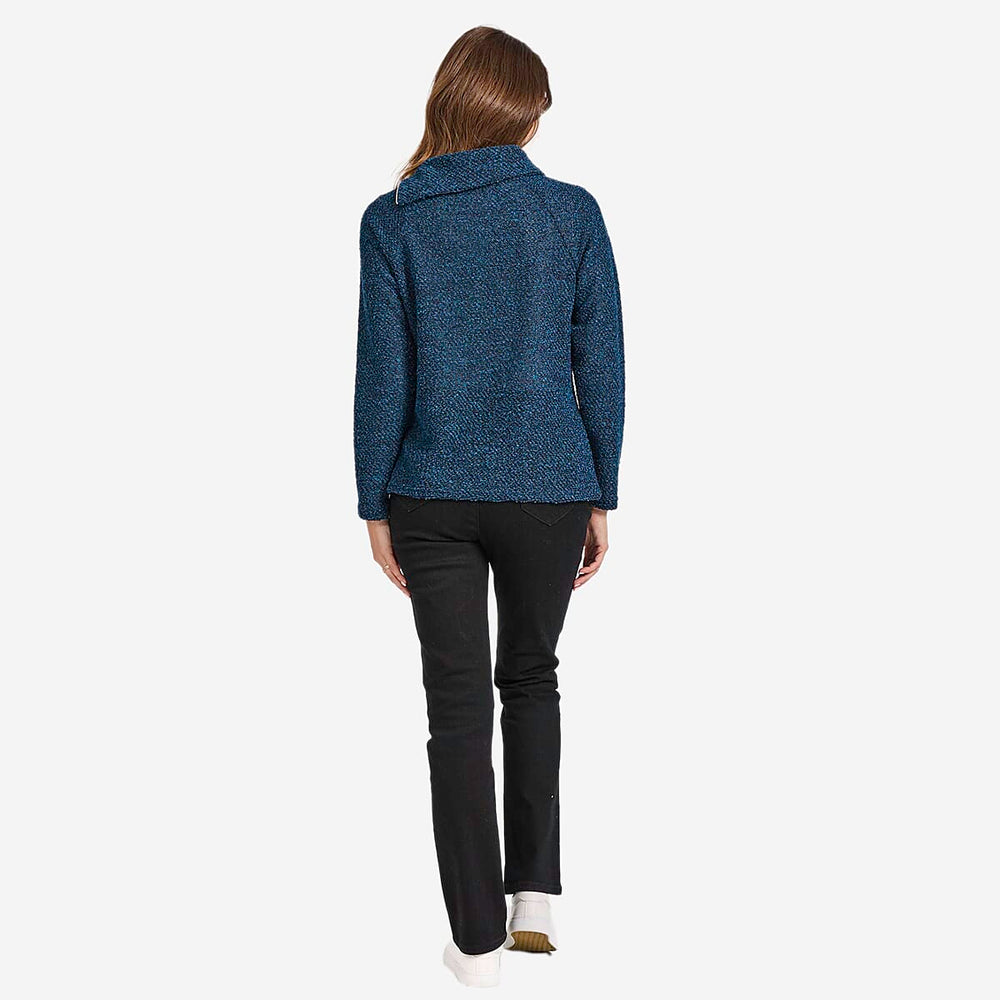 Mudflower Knitted Top - Teal
