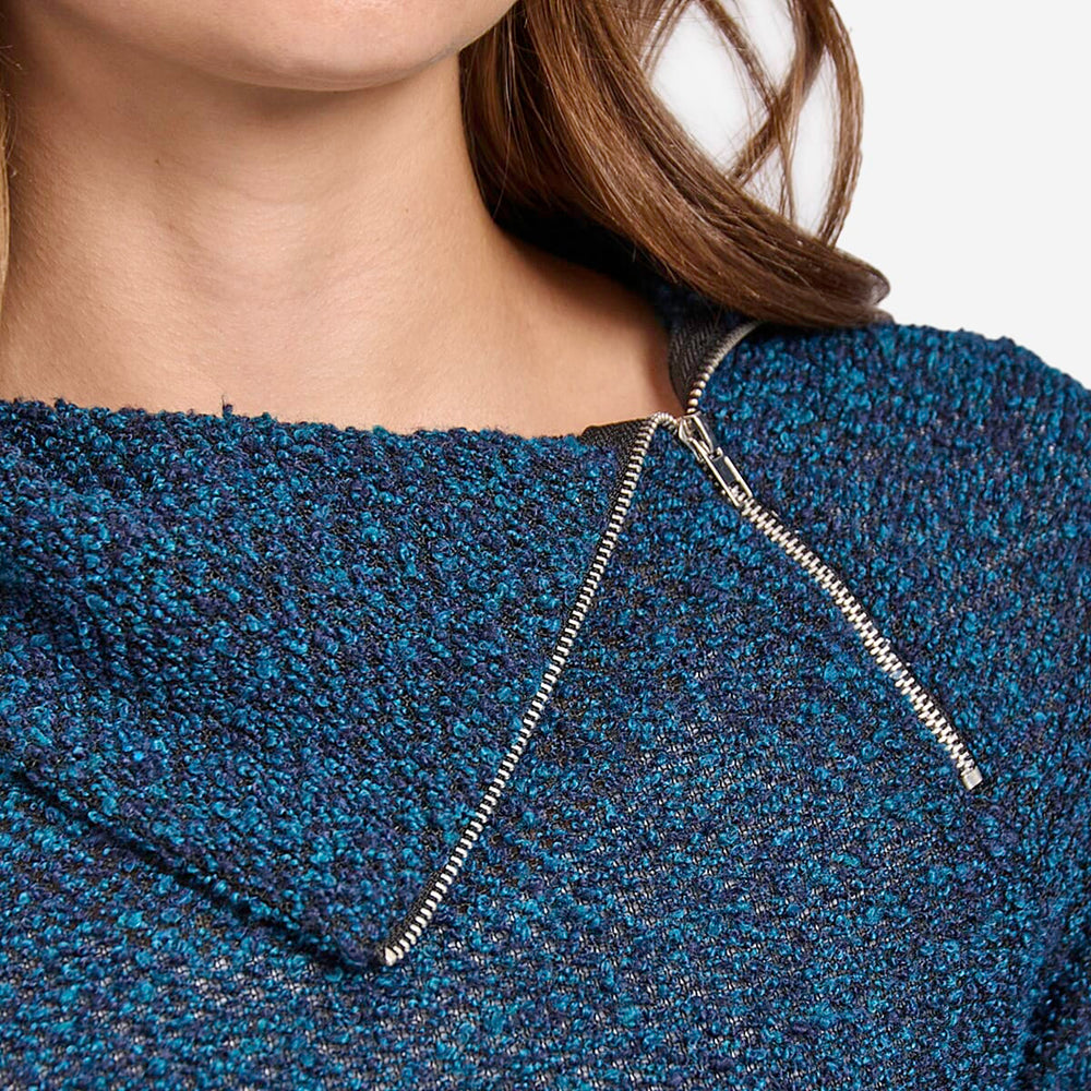 Mudflower Knitted Top - Teal
