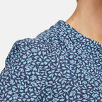 Mudflower Ditsy Printed Shirt (Size 12) - Blue