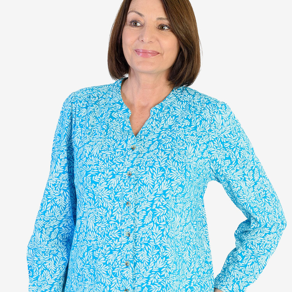 Mudflower Shirt 16- Blue